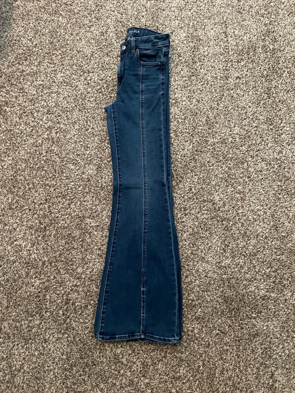 American Eagle Outfitters Dark Indigo Flare Jeans